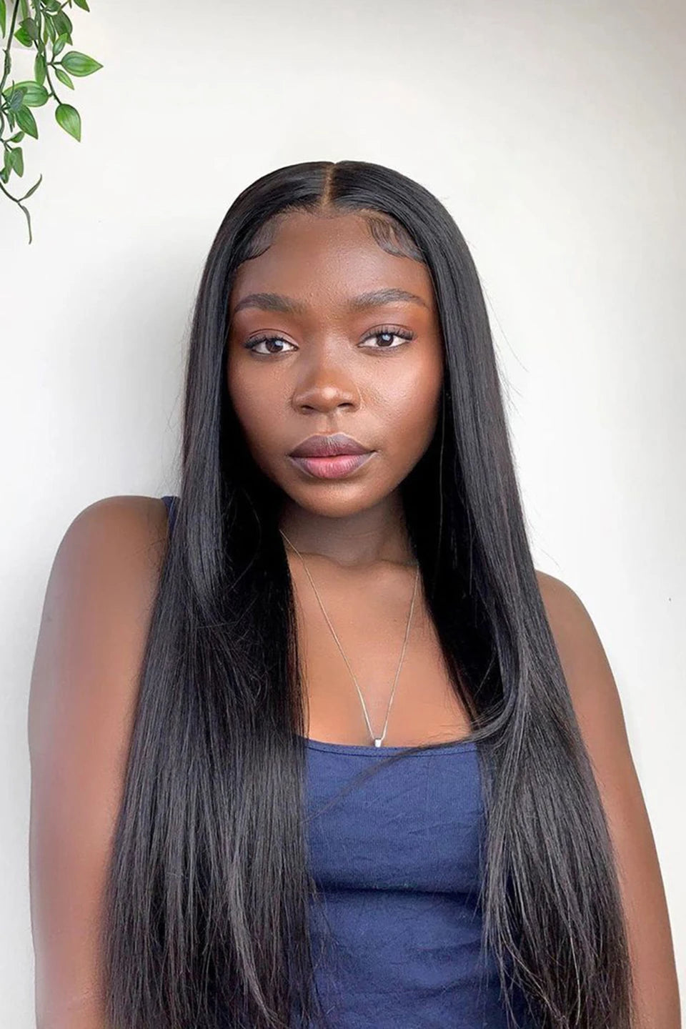 Long Straight Lace Front Wig Peruvian
