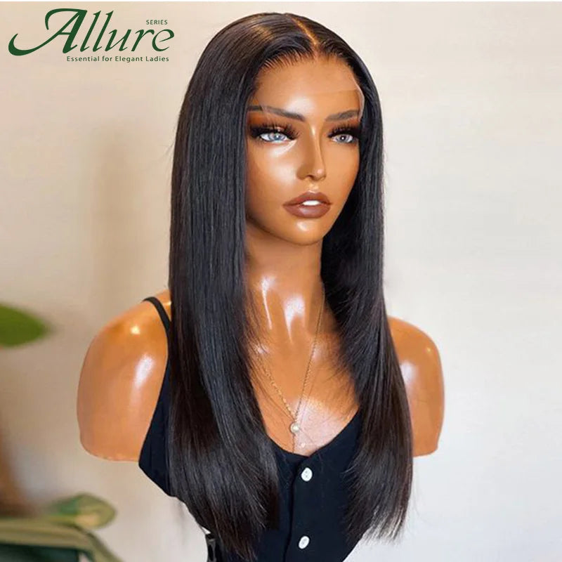 Long Straight Lace Front Wig Peruvian